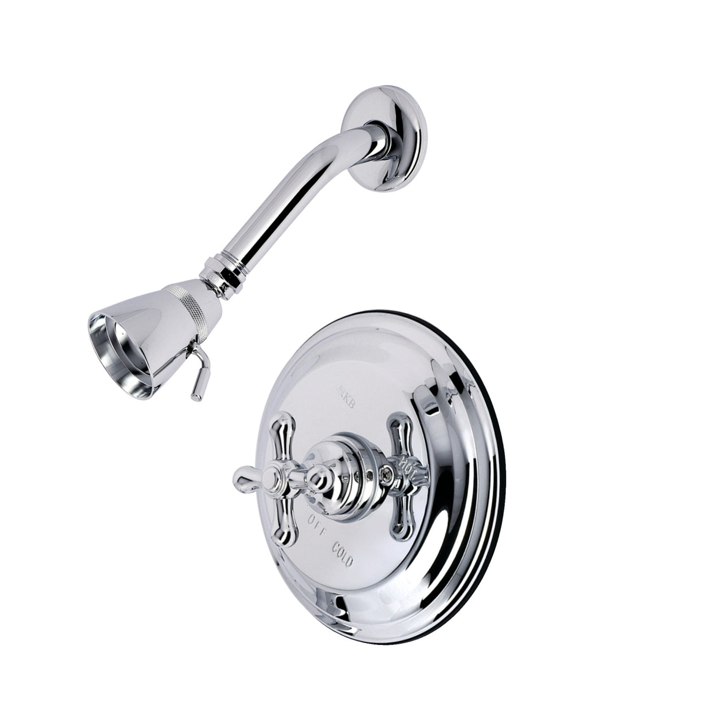 Elements of Design EB3631AXSO Pressure Balanced Shower Faucet, Polished Chrome