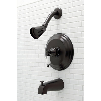 Elements of Design EB3635PL Tub and Shower Faucet, Oil Rubbed Bronze