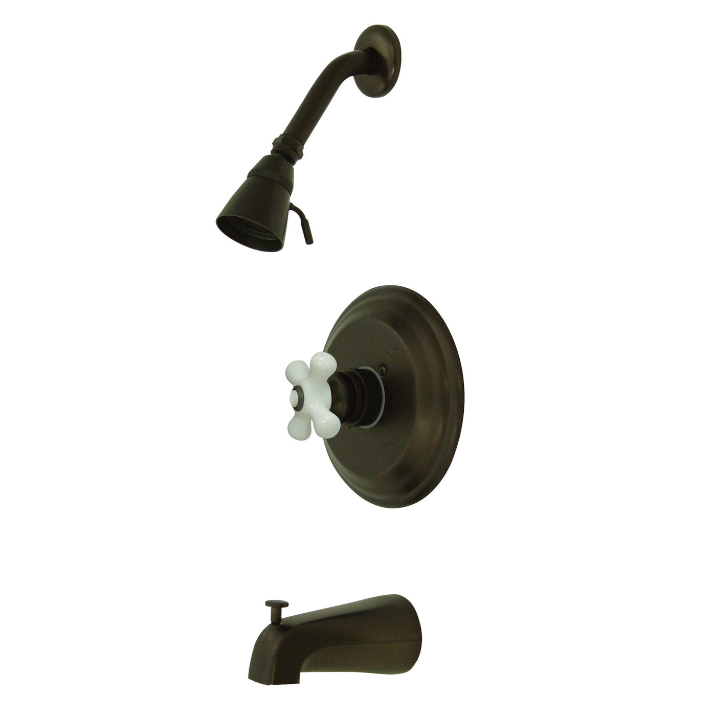 Elements of Design EB3635PX Tub and Shower Faucet, Oil Rubbed Bronze