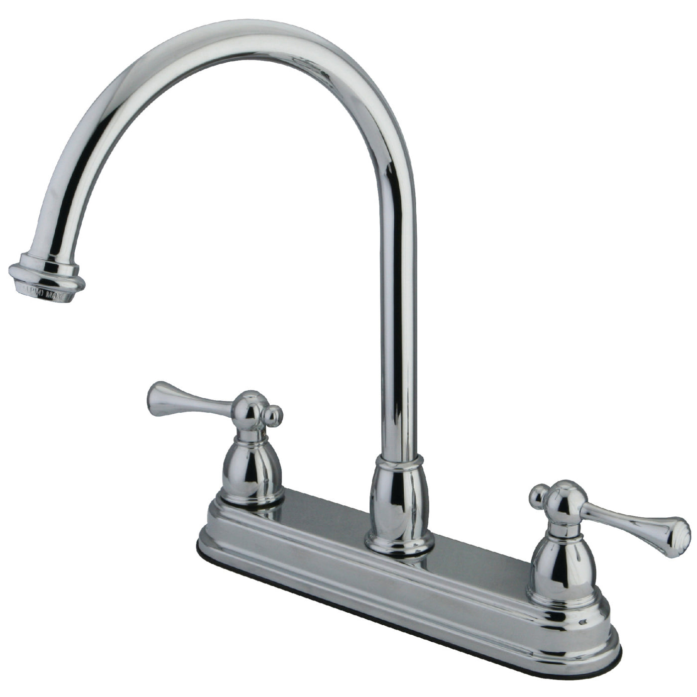 Elements of Design EB3741BL 8-Inch Centerset Kitchen Faucet, Polished Chrome