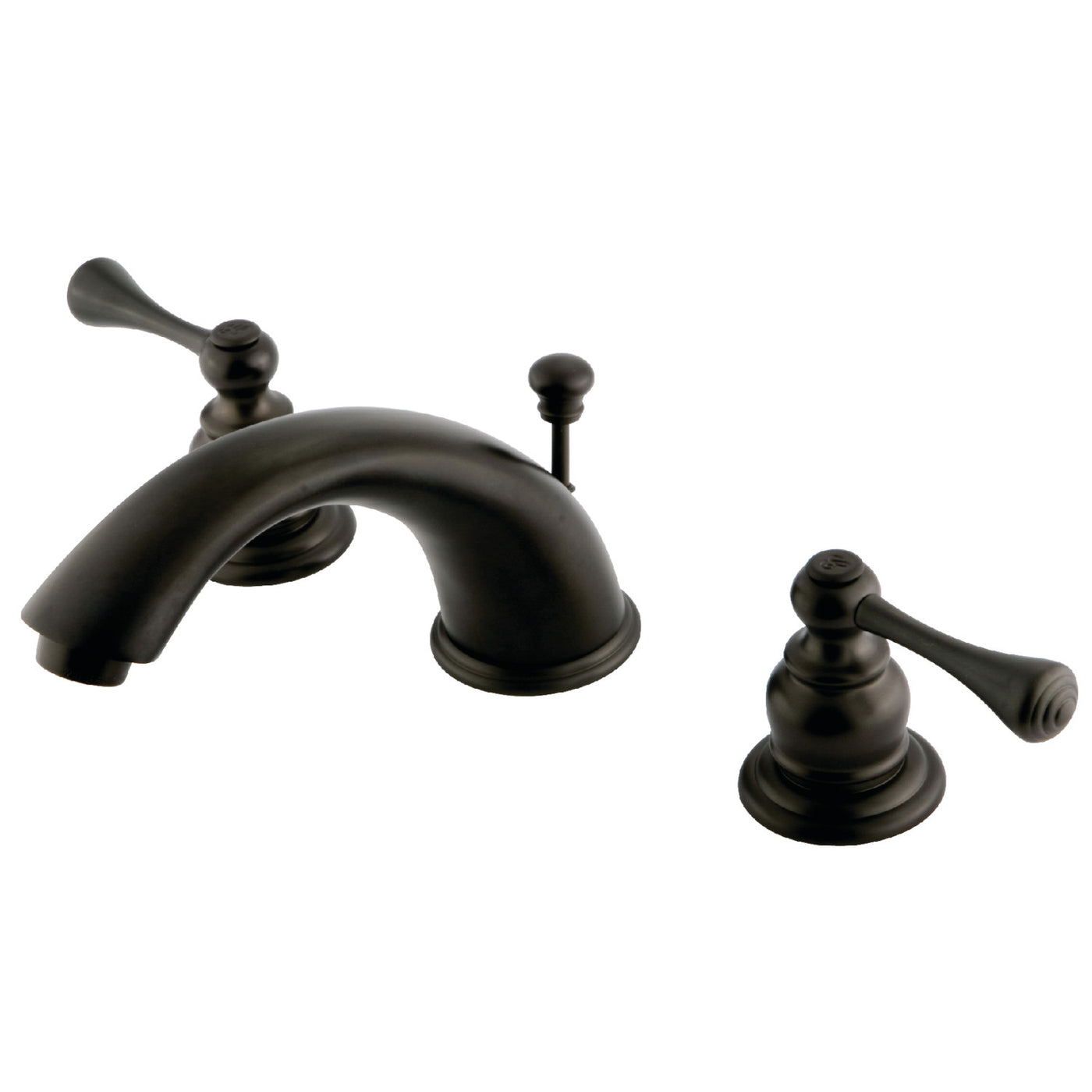 Elements of Design EB3975BL Widespread Bathroom Faucet with Retail Pop-Up, Oil Rubbed Bronze