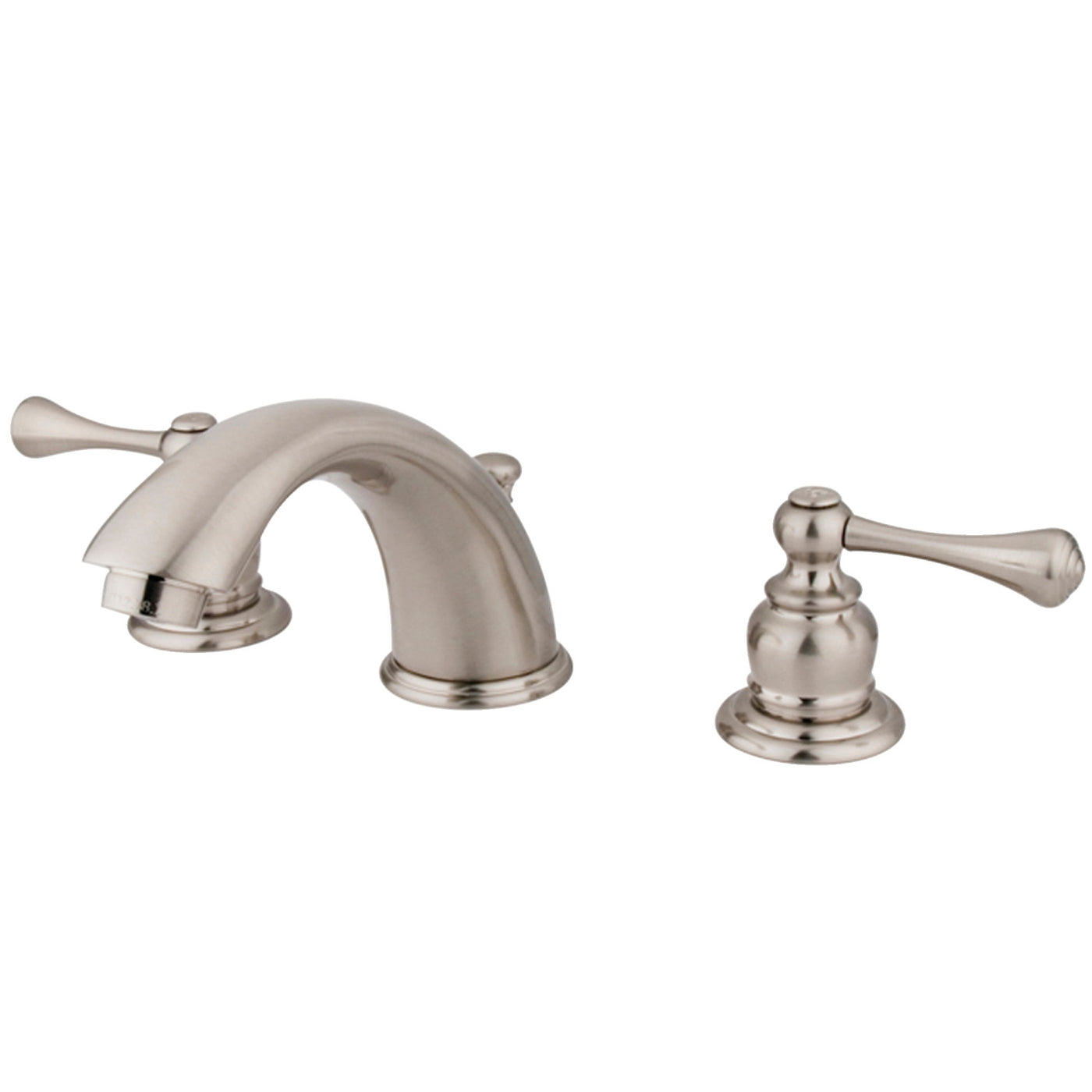Elements of Design EB3978BL Widespread Bathroom Faucet with Retail Pop-Up, Brushed Nickel