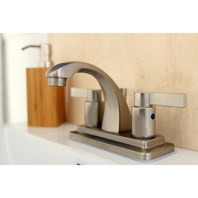 Elements of Design EB4648NDL 4-Inch Centerset Bathroom Faucet, Brushed Nickel
