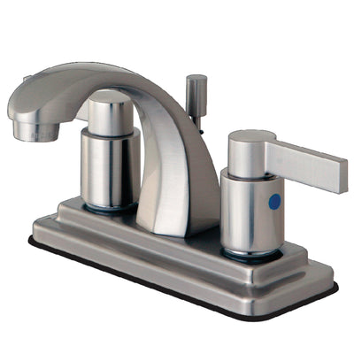 Elements of Design EB4648NDL 4-Inch Centerset Bathroom Faucet, Brushed Nickel