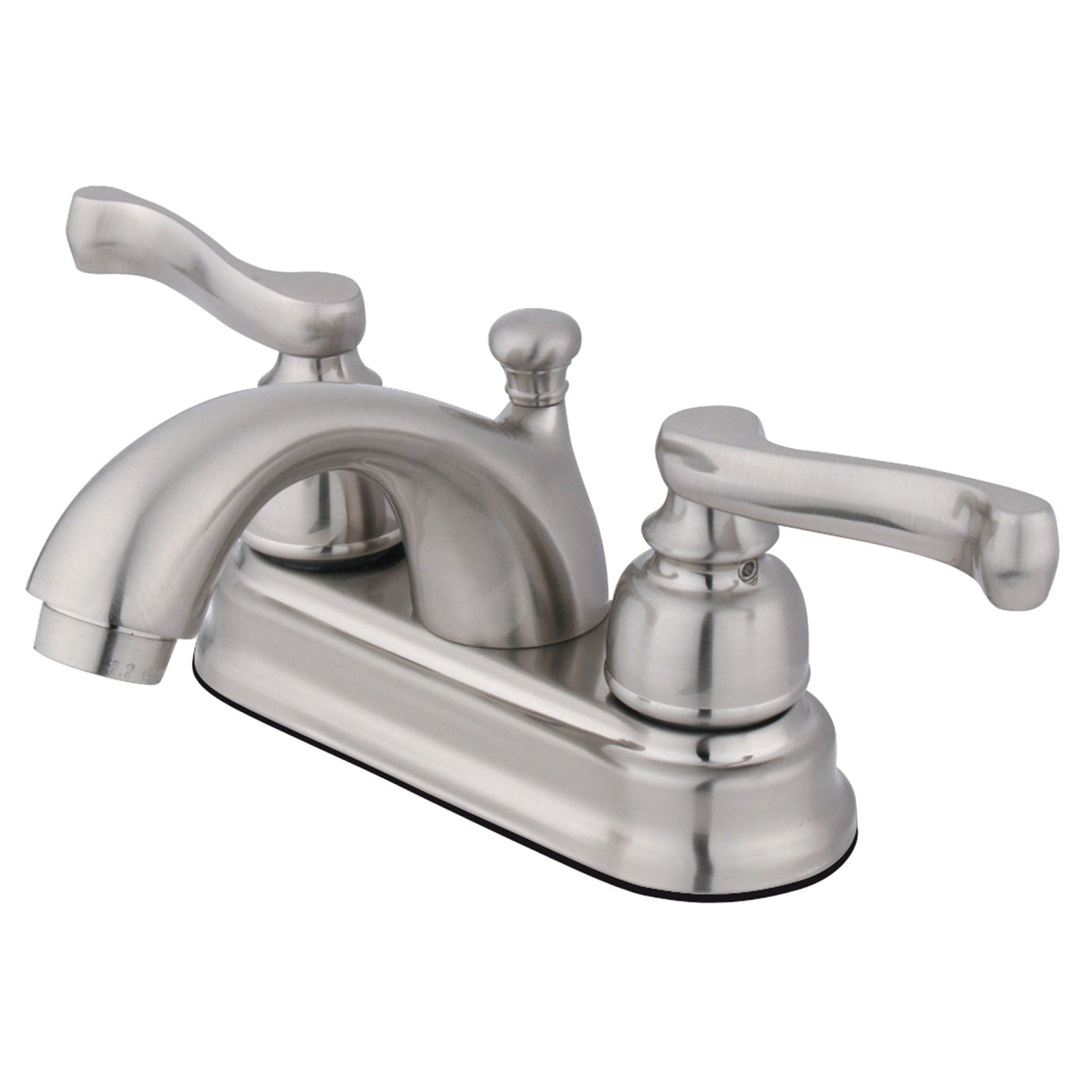 Elements of Design EB5608FL 4-Inch Centerset Bathroom Faucet, Brushed Nickel