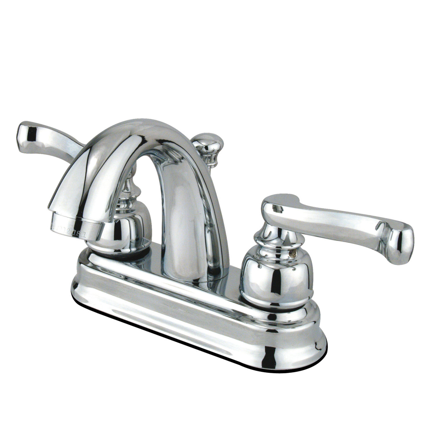 Elements of Design EB5611FL 4-Inch Centerset Bathroom Faucet with Retail Pop-Up, Polished Chrome