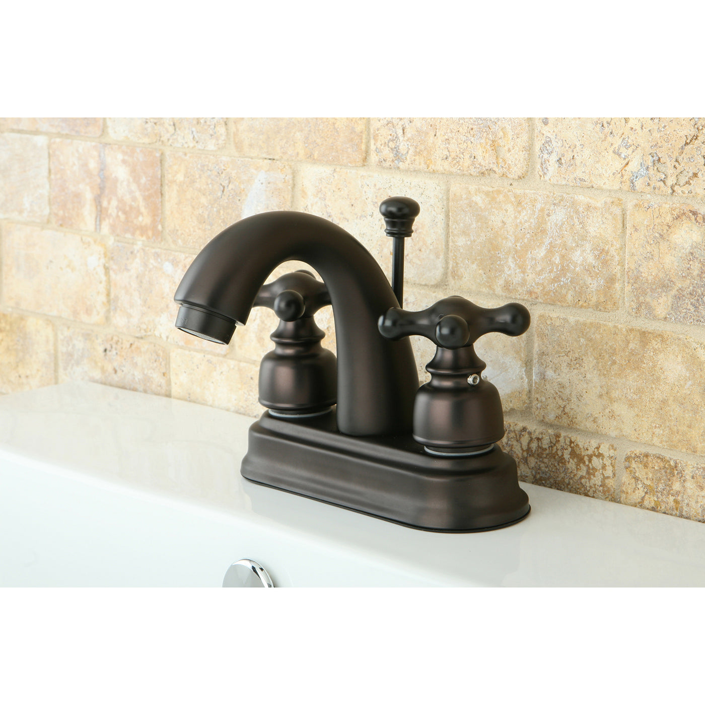 Elements of Design EB5615AX 4-Inch Centerset Bathroom Faucet, Oil Rubbed Bronze
