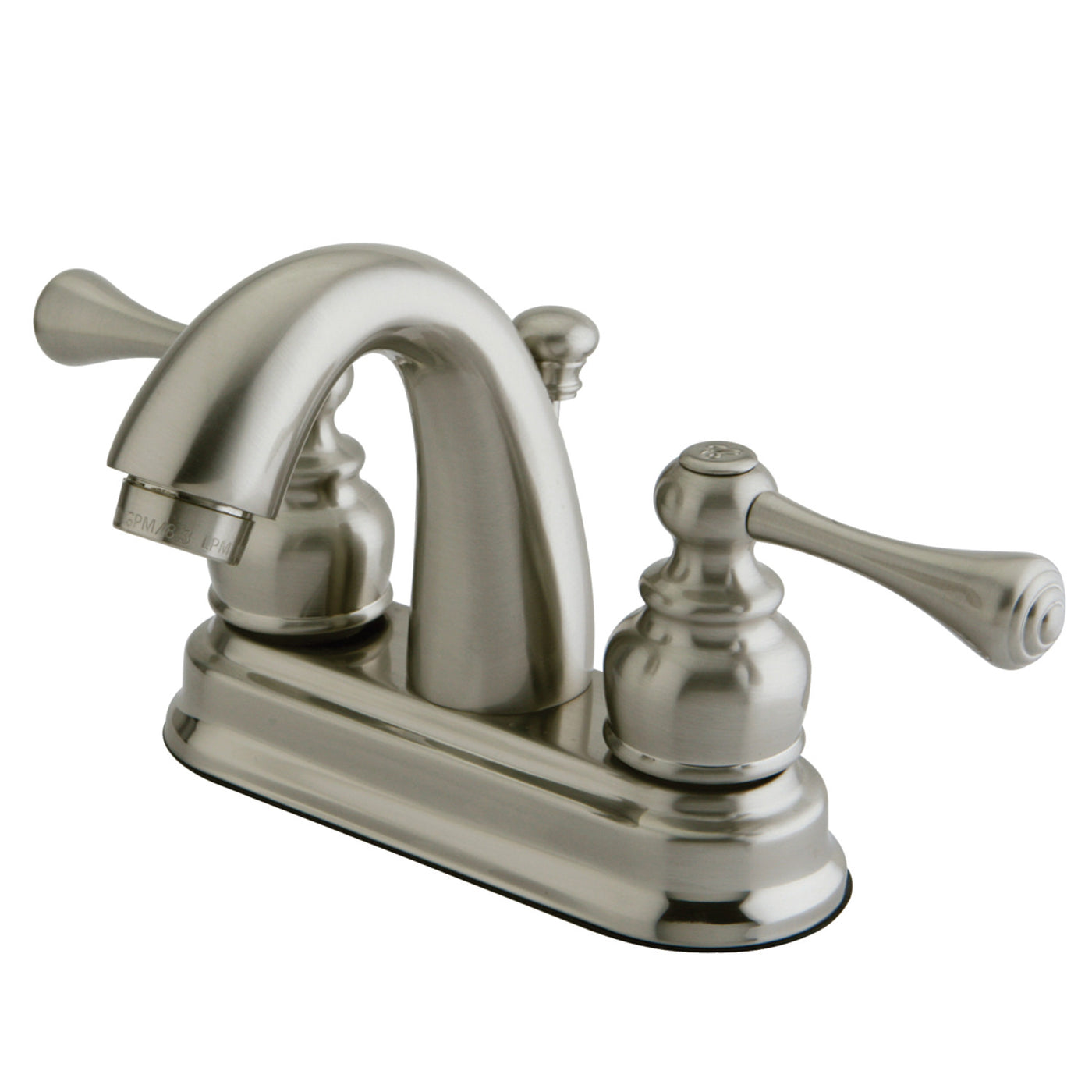 Elements of Design EB5618BL 4-Inch Centerset Bathroom Faucet, Brushed Nickel