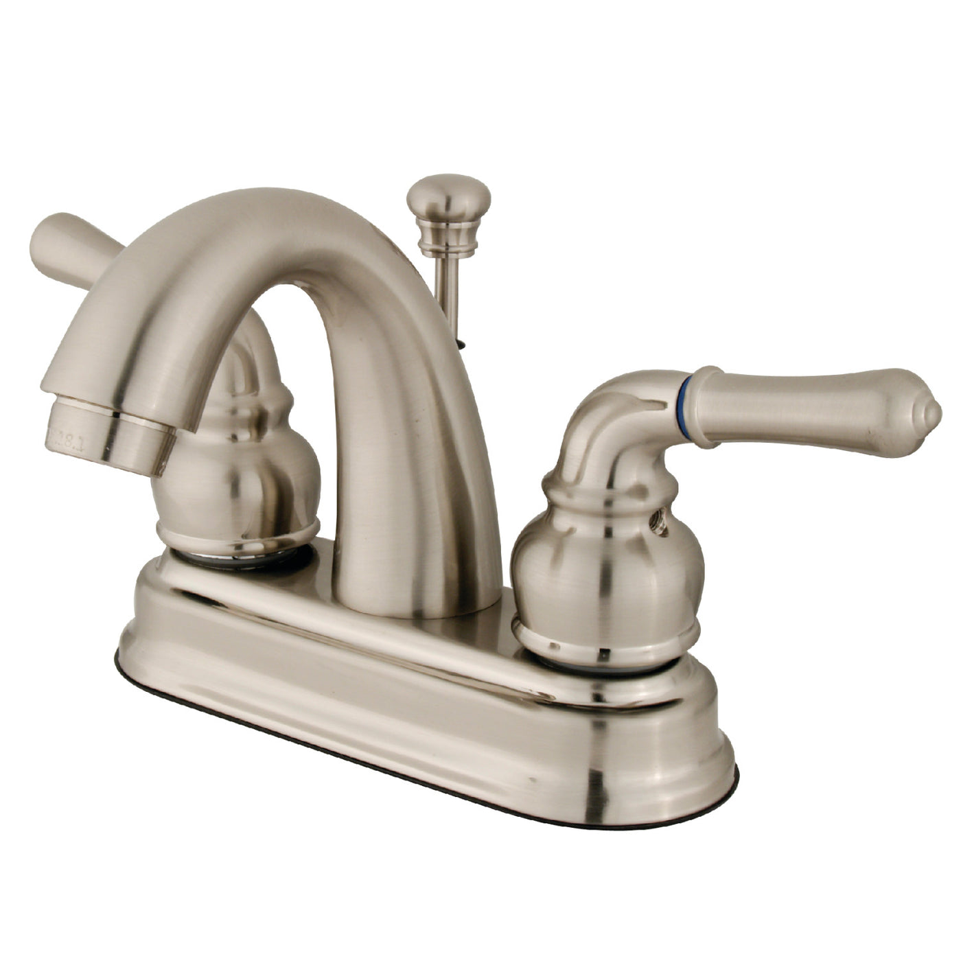 Elements of Design EB5618NML 4-Inch Centerset Bathroom Faucet, Brushed Nickel