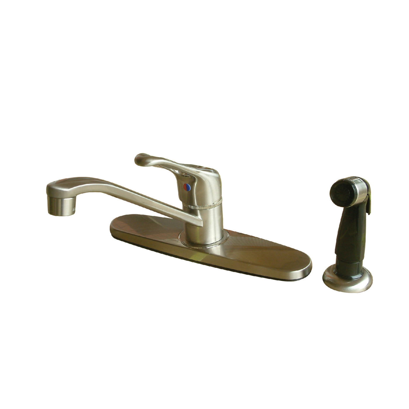Elements of Design EB562SN Single-Handle Centerset Kitchen Faucet, Brushed Nickel