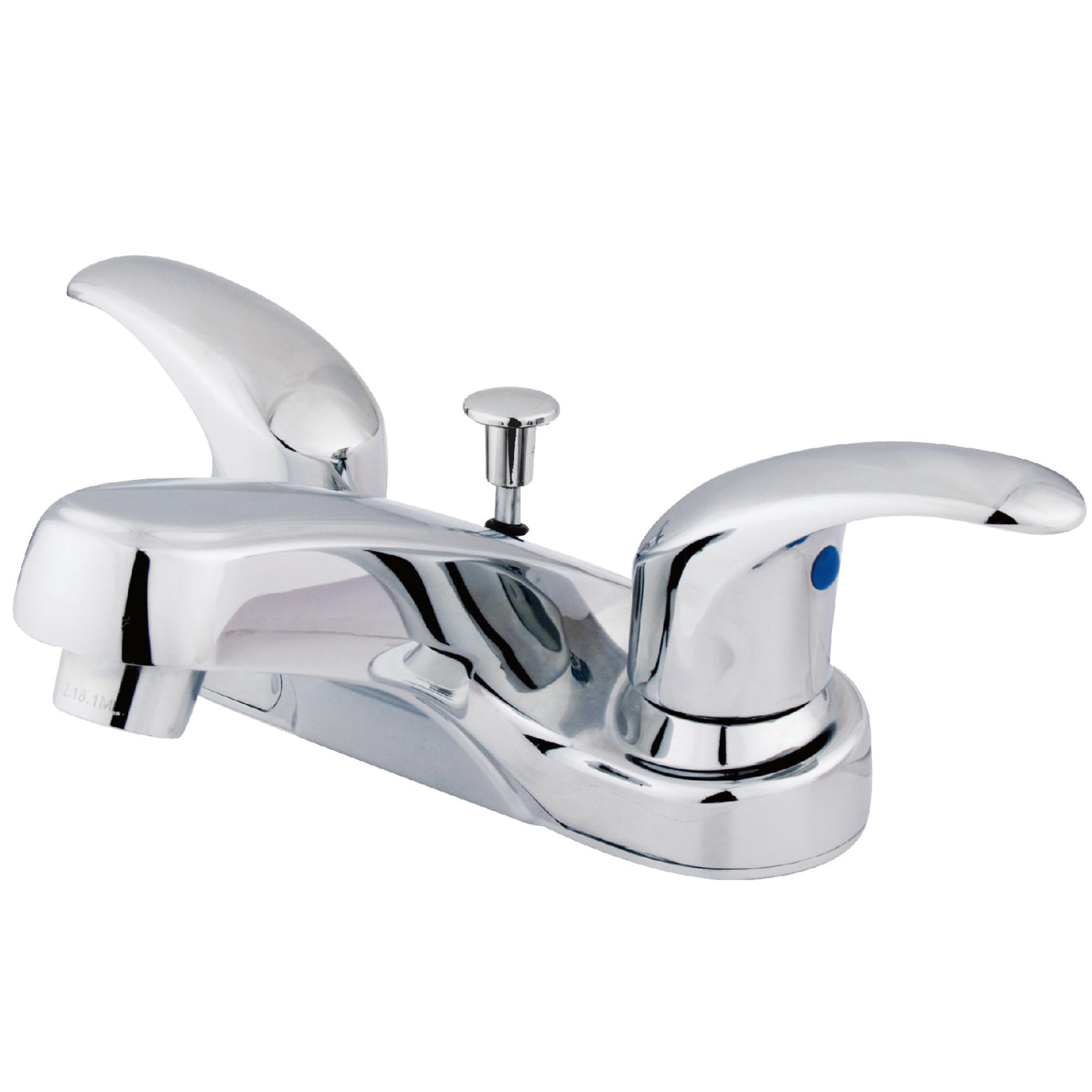 Elements of Design EB6251LL 4-Inch Centerset Bathroom Faucet, Polished Chrome
