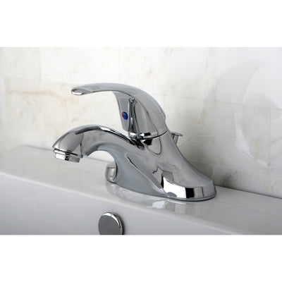 Elements of Design EB6541LL Single-Handle 4-Inch Centerset Bathroom Faucet, Polished Chrome