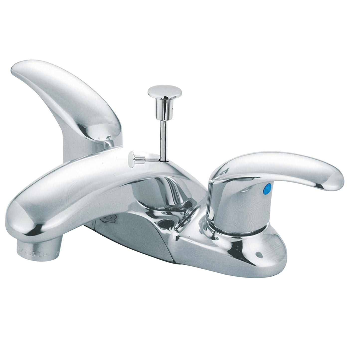 Elements of Design EB6621LL 4-Inch Centerset Bathroom Faucet, Polished Chrome