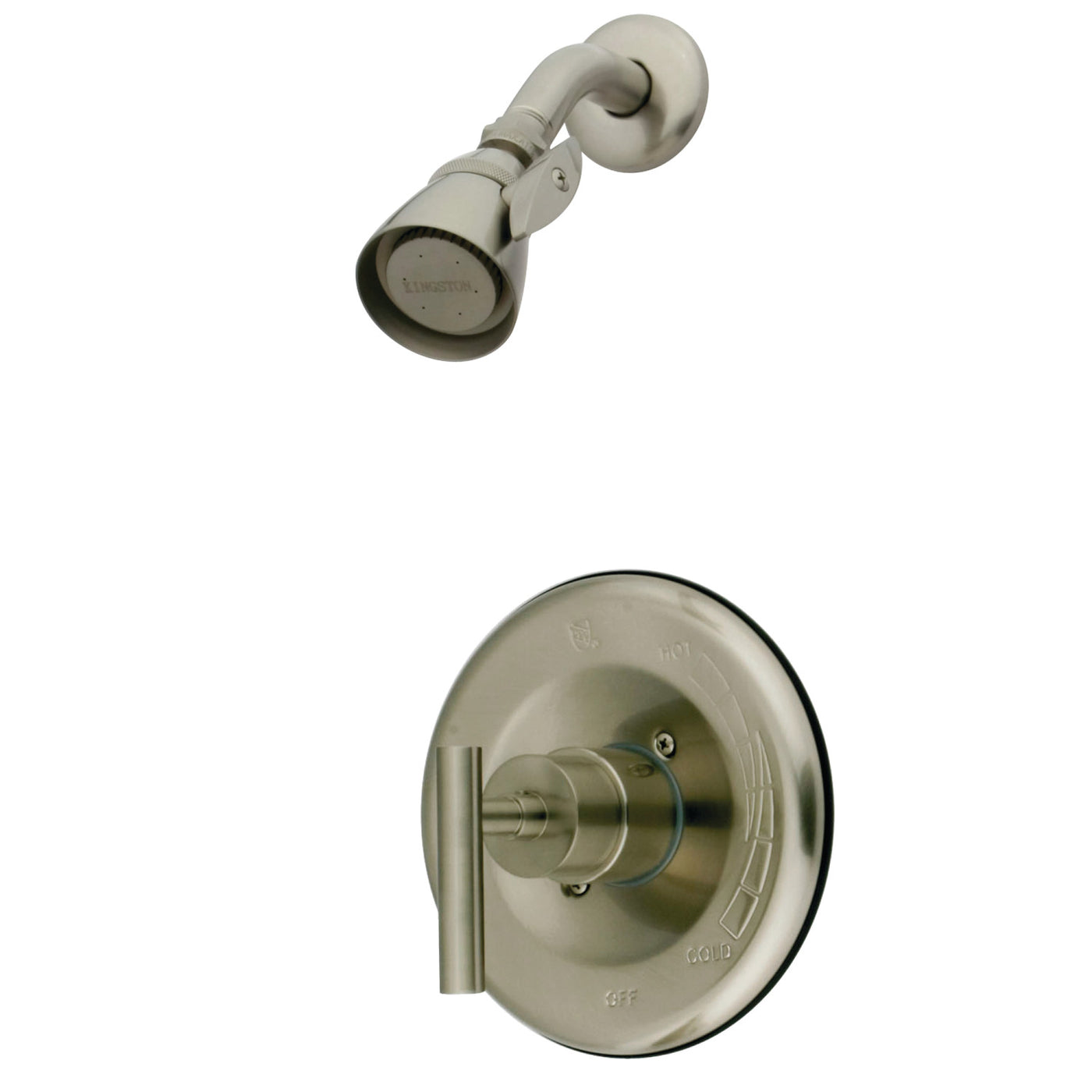 Elements of Design EB6638CMLSO Shower Faucet, Brushed Nickel