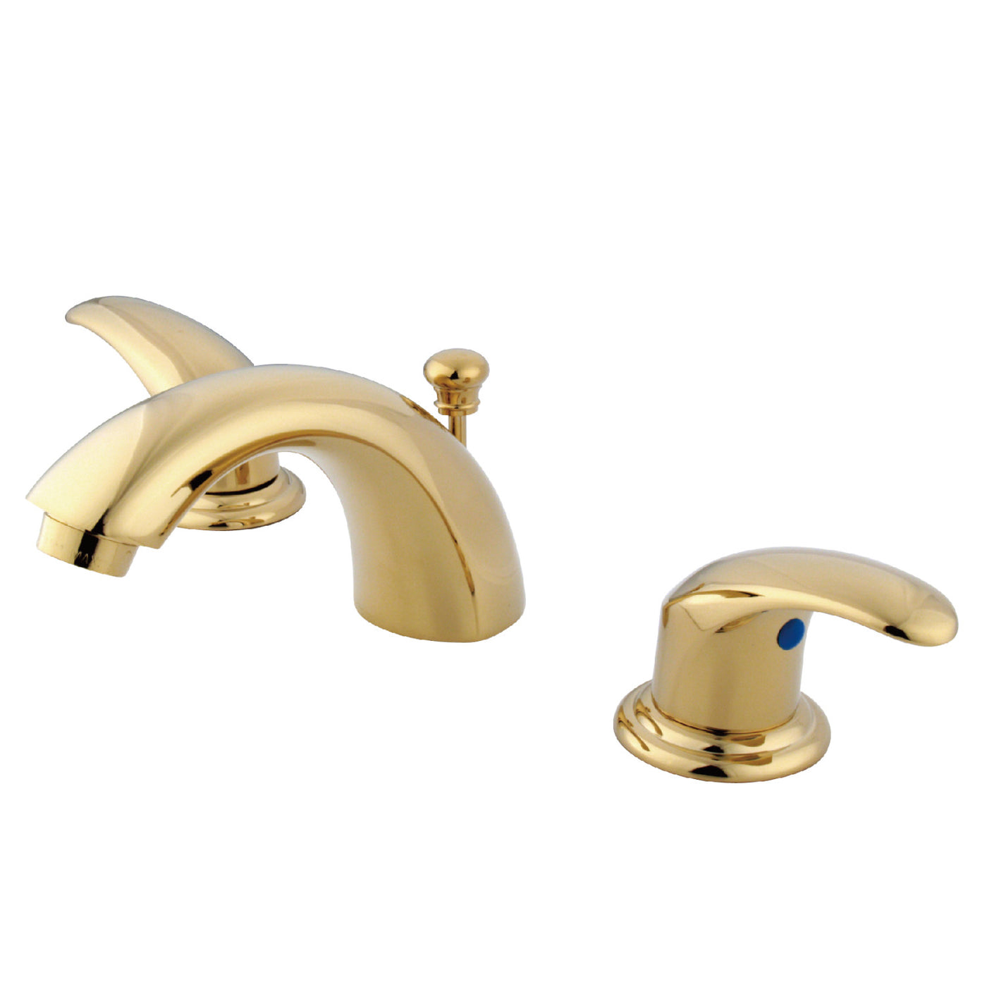 Elements of Design EB6952LL Mini-Widespread Bathroom Faucet, Polished Brass