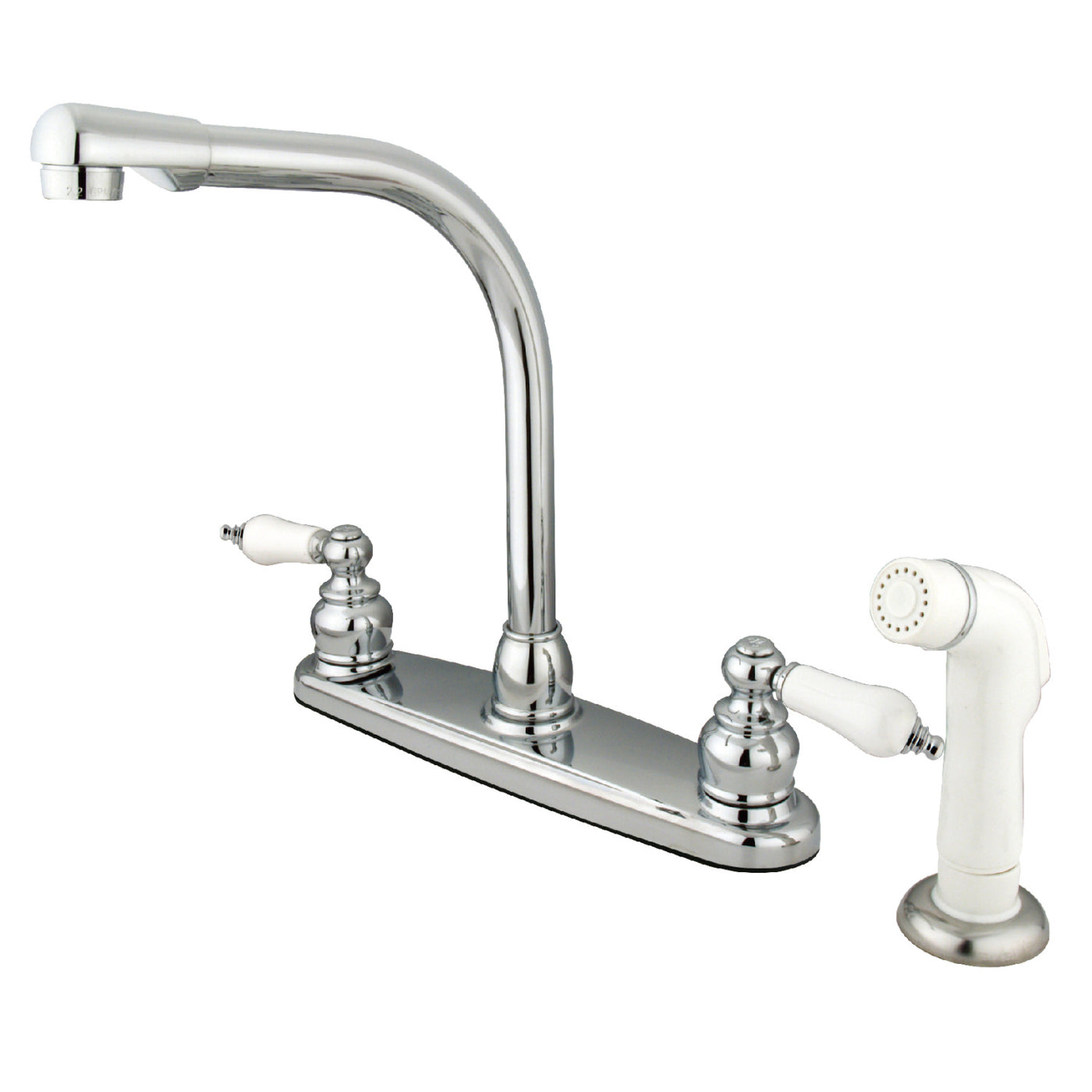 Elements of Design EB711 Centerset Kitchen Faucet, Polished Chrome