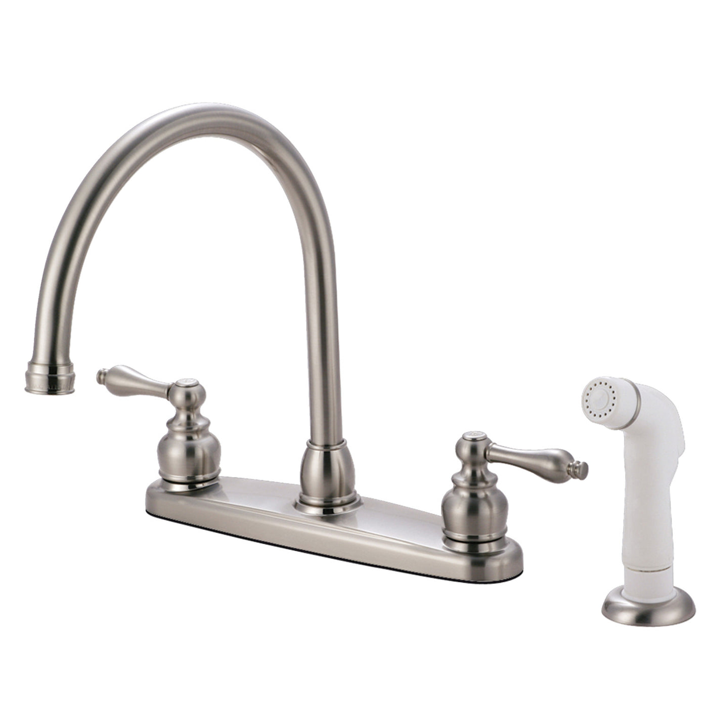Elements of Design EB728AL Centerset Kitchen Faucet, Brushed Nickel