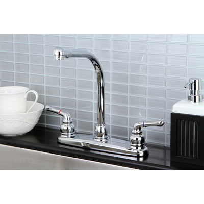 Elements of Design EB750 Centerset Kitchen Faucet, Polished Chrome