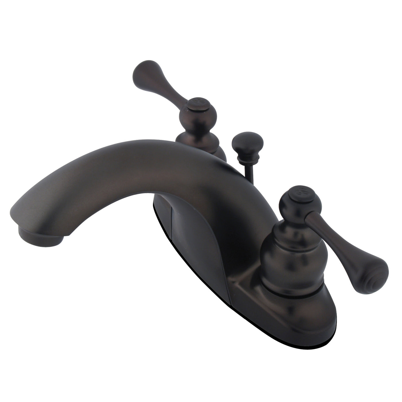 Elements of Design EB7645BL 4-Inch Centerset Bathroom Faucet, Oil Rubbed Bronze