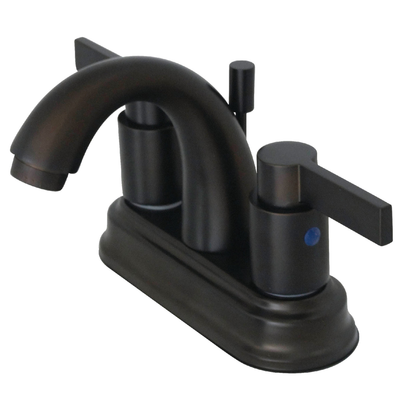 Elements of Design EB8615NDL 4-Inch Centerset Bathroom Faucet with Retail Pop-Up, Oil Rubbed Bronze