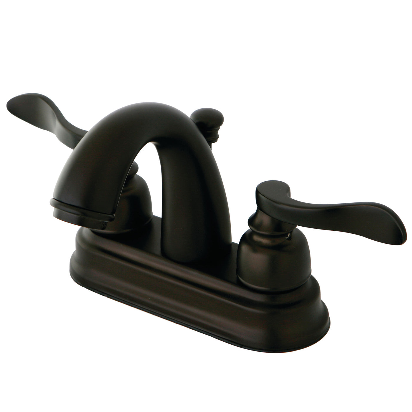Elements of Design EB8615NFL 4-Inch Centerset Bathroom Faucet with Retail Pop-Up, Oil Rubbed Bronze