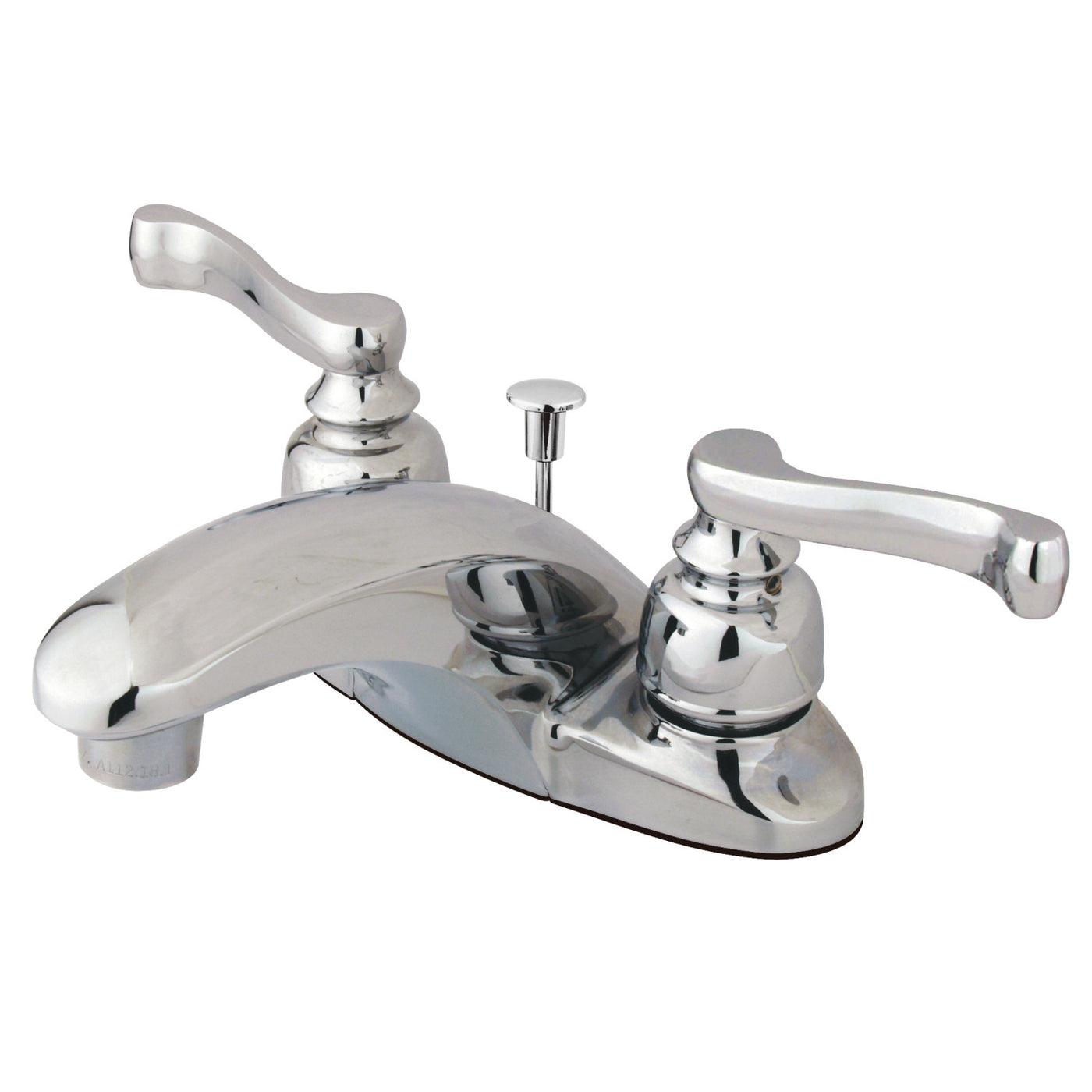 Elements of Design EB8621FL 4-Inch Centerset Bathroom Faucet, Polished Chrome
