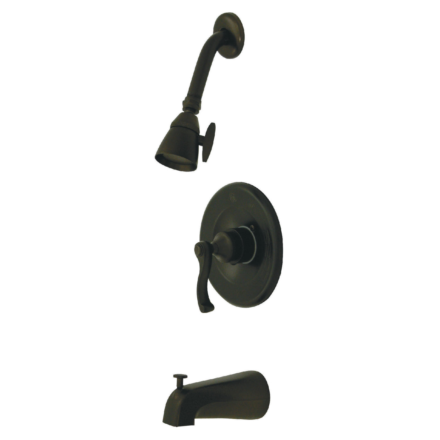 Elements of Design EB8635FLT Tub and Shower Faucet Trim Only, Oil Rubbed Bronze