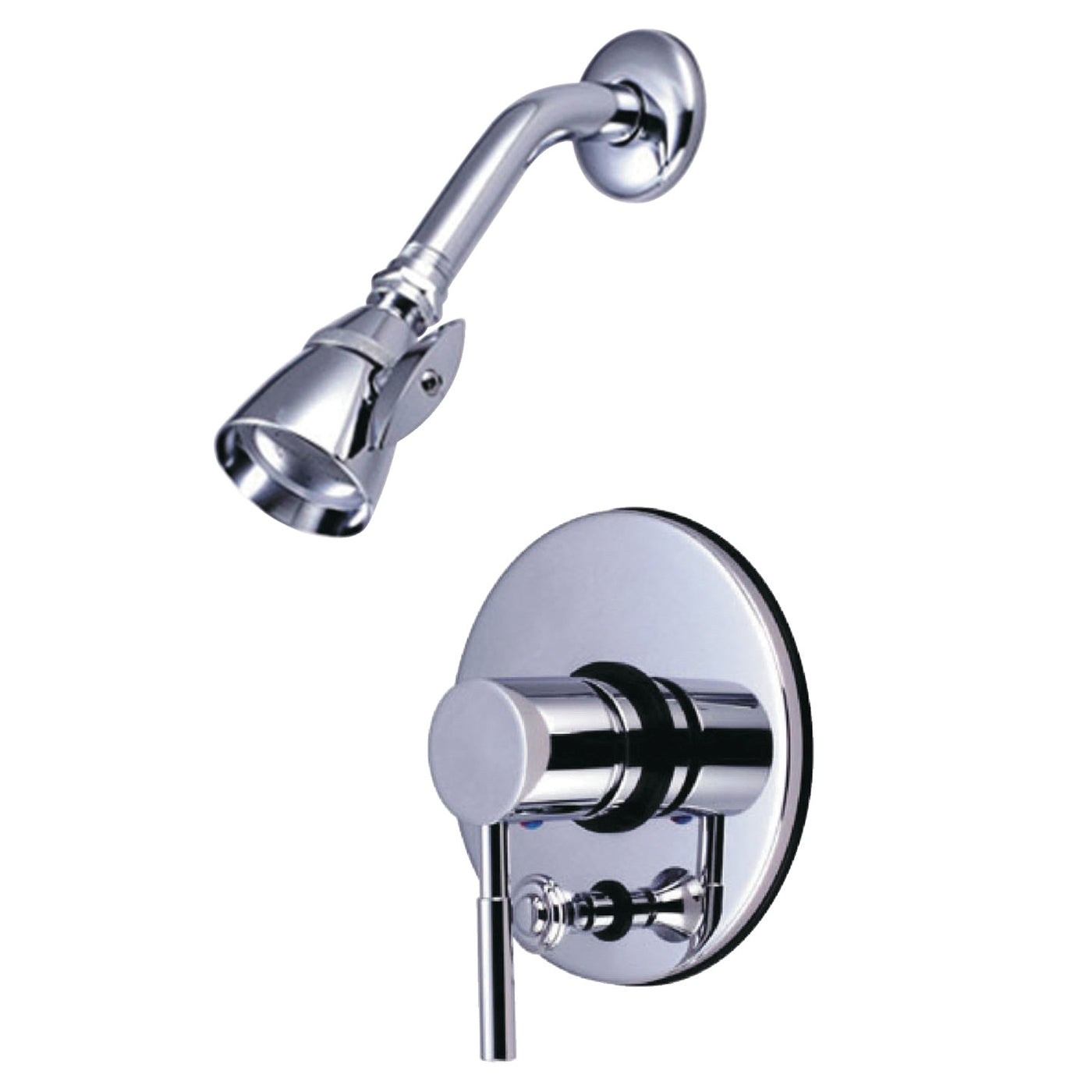 Elements of Design EB86910DLSO Shower Faucet with Diverter, Polished Chrome