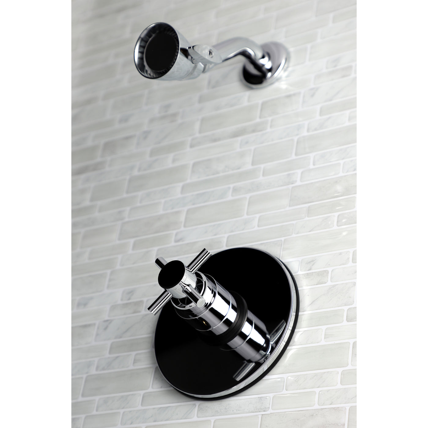Elements of Design EB8691DXSO Shower Only, Polished Chrome
