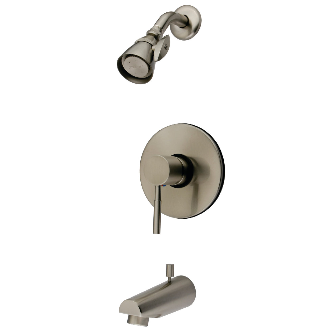 Elements of Design EB8698DL Tub and Shower Faucet, Brushed Nickel