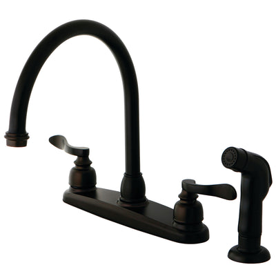 Elements of Design EB8795NFLSP Centerset Kitchen Faucet, Oil Rubbed Bronze