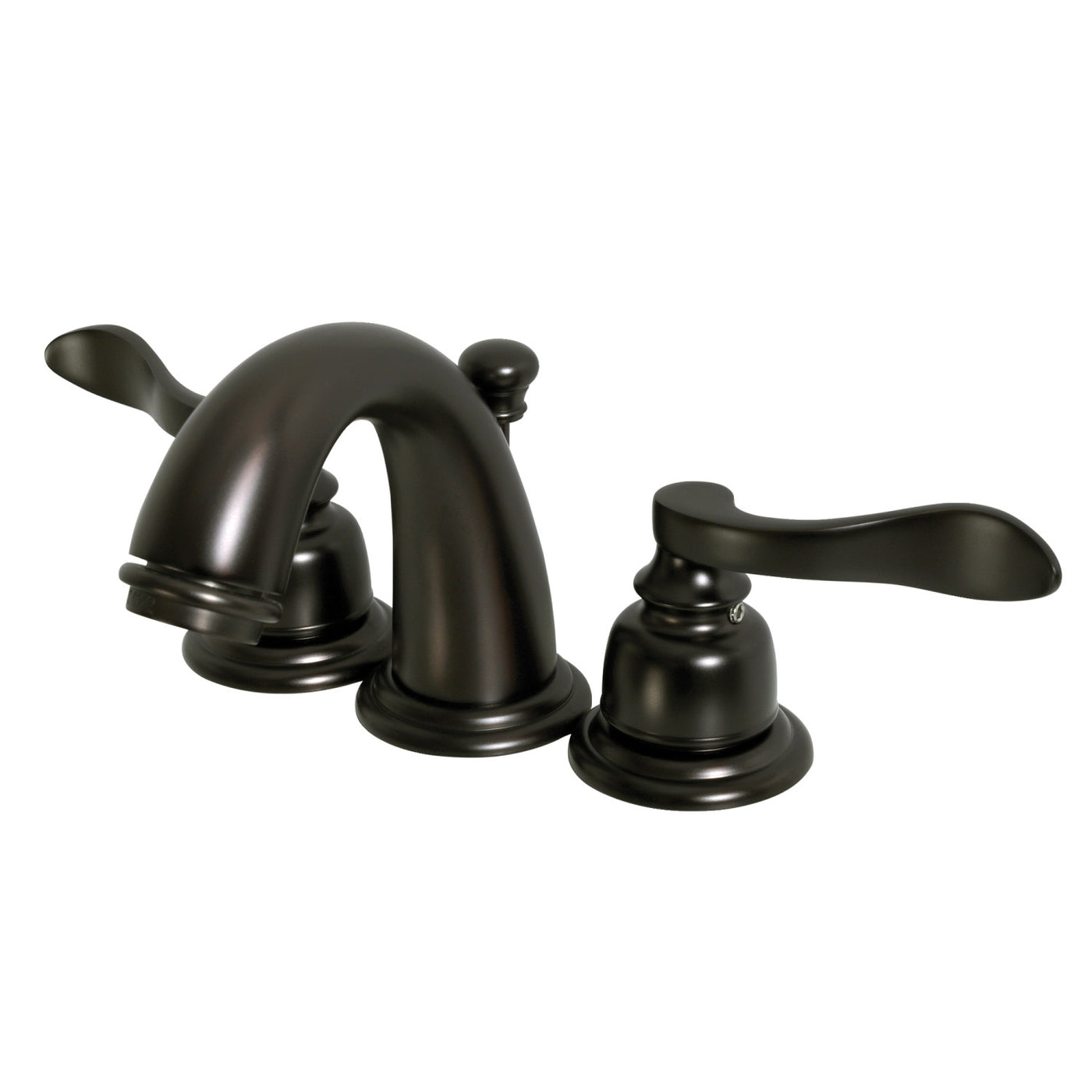 Elements of Design EB8915NFL Widespread Bathroom Faucet with Retail Pop-Up, Oil Rubbed Bronze