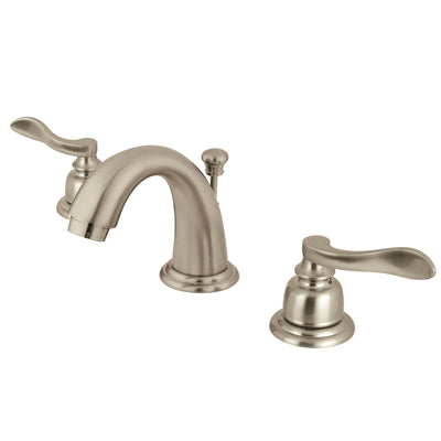 Elements of Design EB8918NFL Widespread Bathroom Faucet with Retail Pop-Up, Brushed Nickel