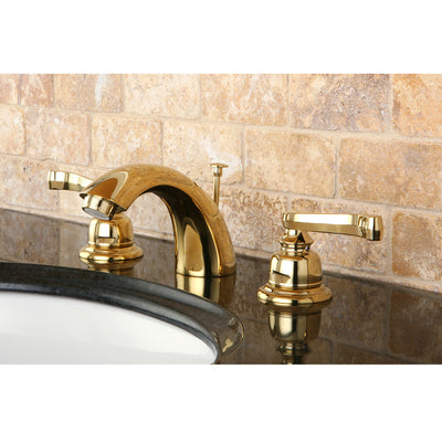 Elements of Design EB8952FL Mini-Widespread Bathroom Faucet, Polished Brass