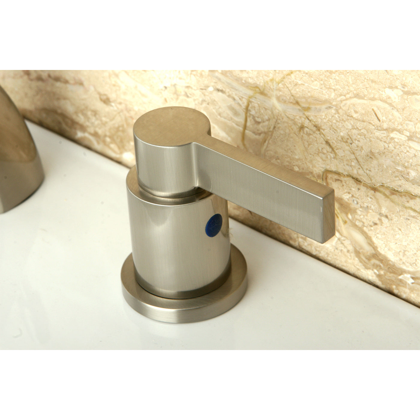 Elements of Design EB8958NDL Mini-Widespread Bathroom Faucet, Brushed Nickel