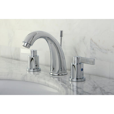 Elements of Design EB8981NDL Widespread Bathroom Faucet with Retail Pop-Up, Polished Chrome