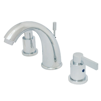Elements of Design EB8981NDL Widespread Bathroom Faucet with Retail Pop-Up, Polished Chrome