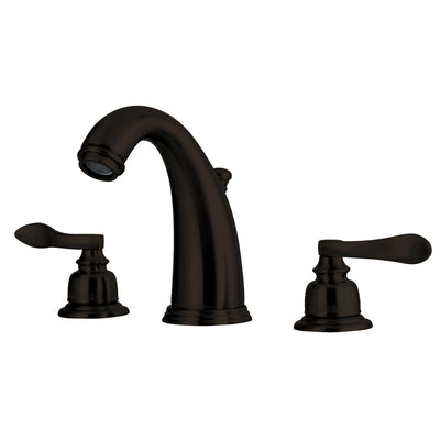 Elements of Design EB8985NFL Widespread Bathroom Faucet with Retail Pop-Up, Oil Rubbed Bronze