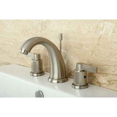 Elements of Design EB8988NDL Widespread Bathroom Faucet with Retail Pop-Up, Brushed Nickel