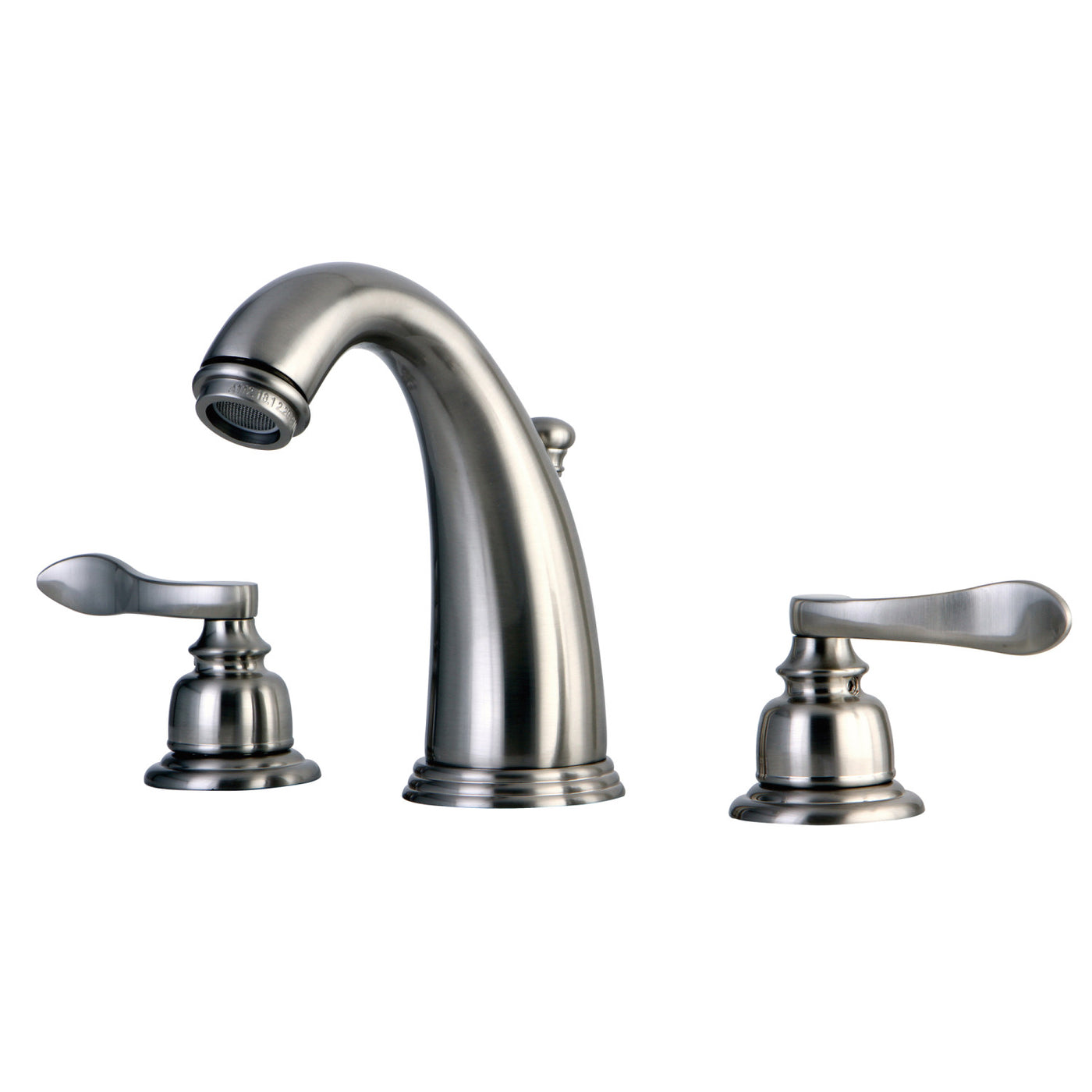 Elements of Design EB8988NFL Widespread Bathroom Faucet with Retail Pop-Up, Brushed Nickel