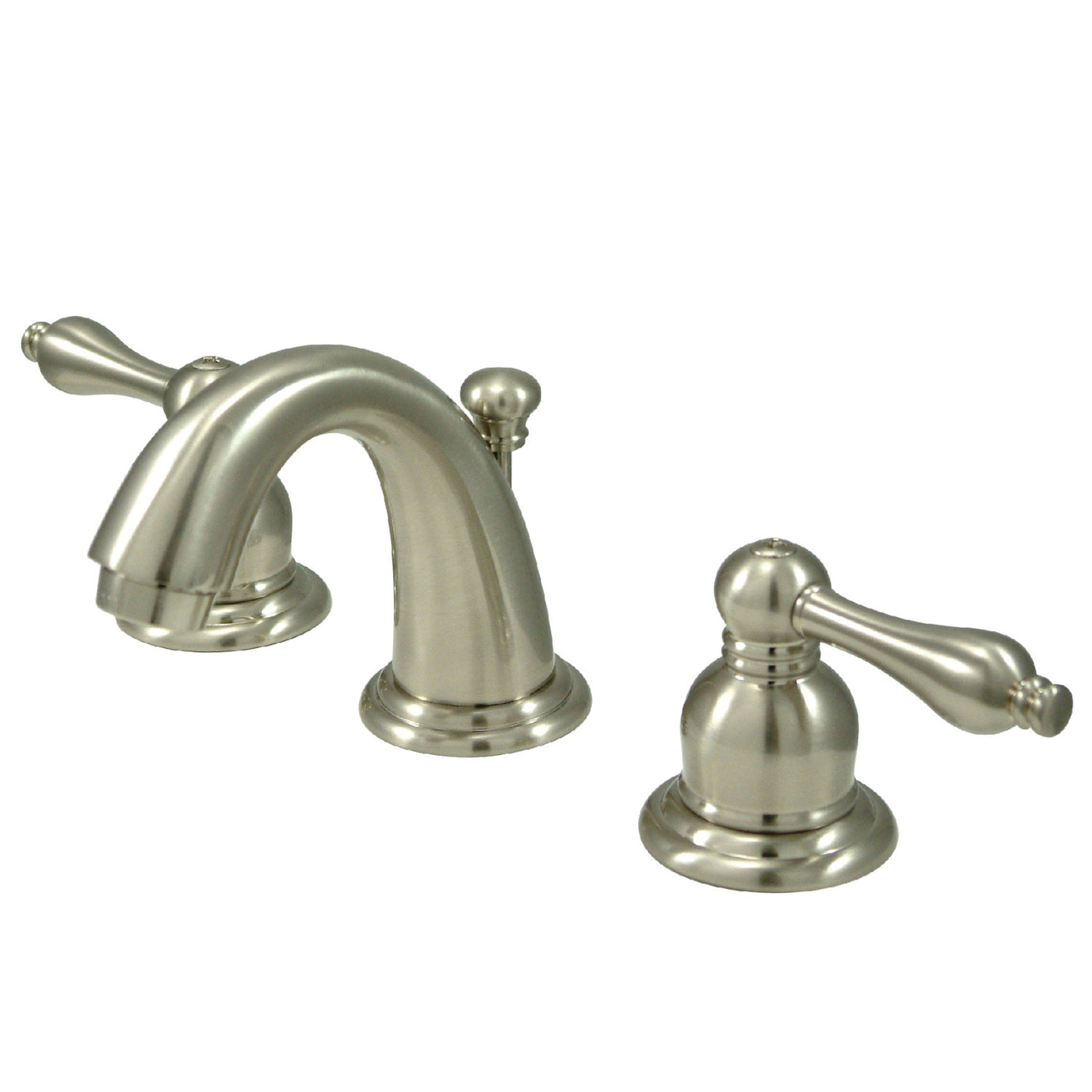 Elements of Design EB918AL Widespread Bathroom Faucet with Retail Pop-Up, Brushed Nickel