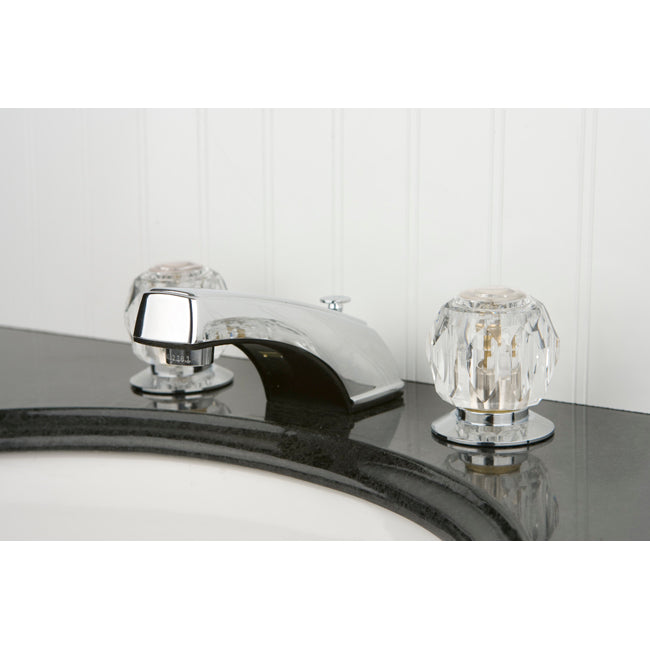 Elements of Design EB921B Widespread Bathroom Faucet with Retail Pop-Up, Polished Chrome