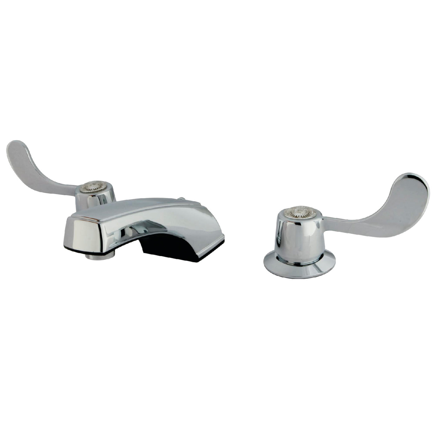 Elements of Design EB931G Widespread Bathroom Faucet with Grid Strainer, Polished Chrome