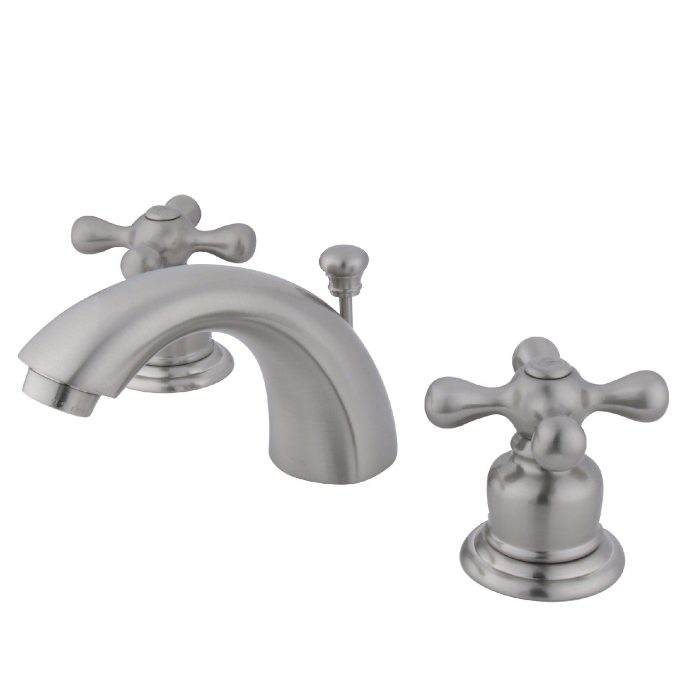 Elements of Design EB948AX Mini-Widespread Bathroom Faucet, Brushed Nickel