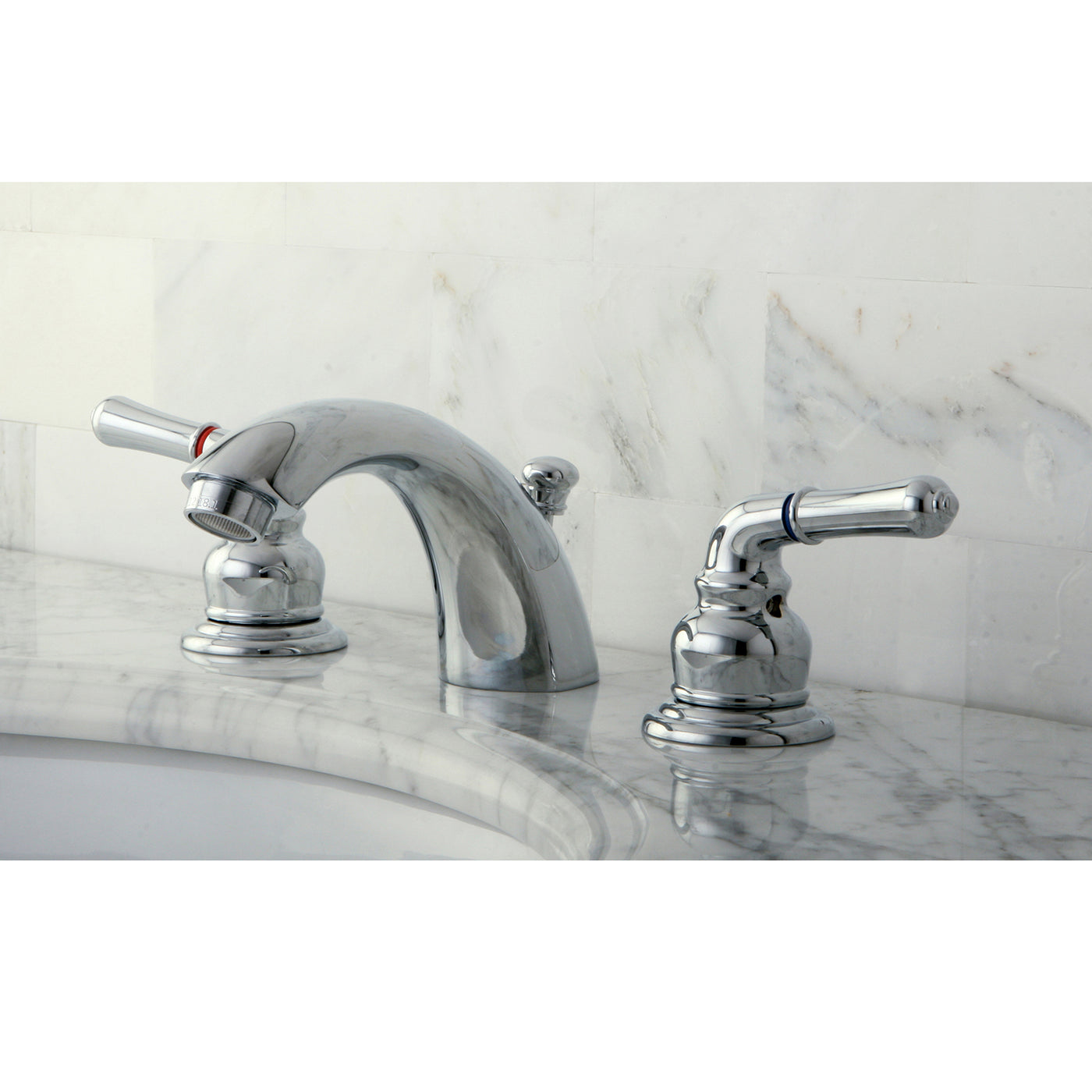 Elements of Design EB951 Mini-Widespread Bathroom Faucet, Polished Chrome