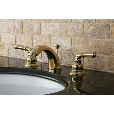 Elements of Design EB952 Mini-Widespread Bathroom Faucet, Polished Brass