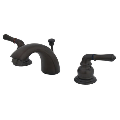 Elements of Design EB955 Mini-Widespread Bathroom Faucet, Oil Rubbed Bronze