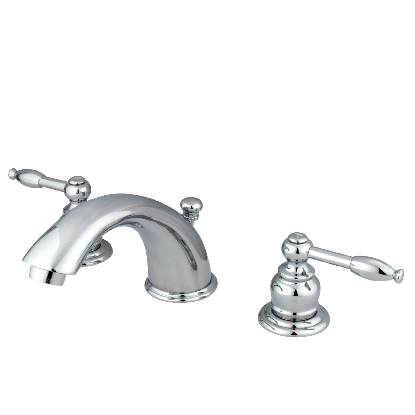 Elements of Design EB961KL Widespread Bathroom Faucet with Retail Pop-Up, Polished Chrome