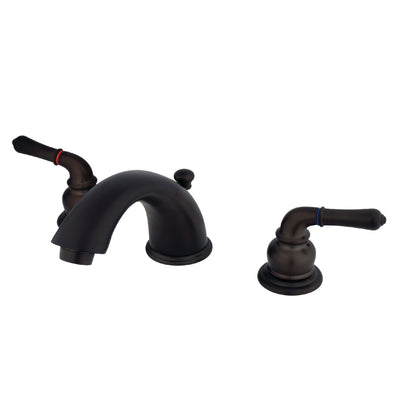 Elements of Design EB965 Widespread Bathroom Faucet with Retail Pop-Up, Oil Rubbed Bronze