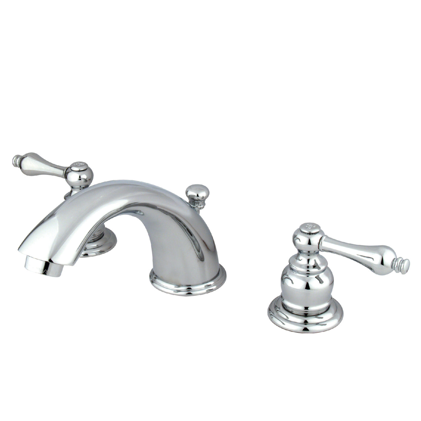 Elements of Design EB971AL Widespread Bathroom Faucet with Retail Pop-Up, Polished Chrome